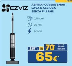 Ezviz - Aspirapolvere Smart Lava E Asciuga Senza Fili RH2