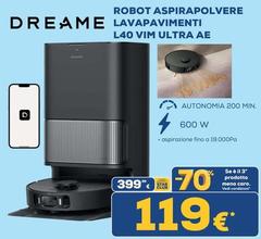 Dreame - Robot Aspirapolvere Lavapavimenti L40 Vim Ultra Ae