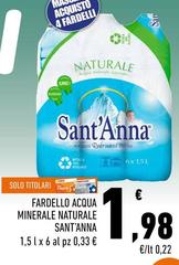 Sant'anna - Fardello Acqua Minerale Naturale
