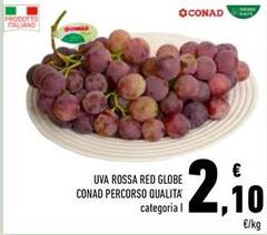 Conad - Uva Rossa Red Globe Percorso Qualita