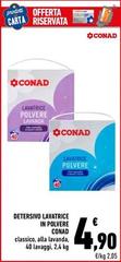 Conad - Detersivo Lavatrice In Polvere