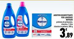Napisan - Additivo Disinfettante Per Lavatrice
