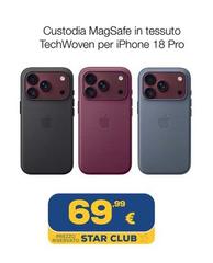 Star - Custodia Magsafe In Tessuto