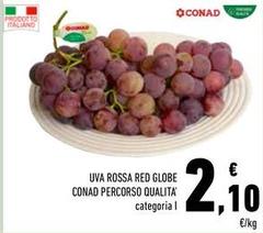 Conad - Uva Rossa Red Globe Percorso Qualita