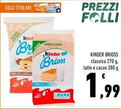 Ferrero - Kinder Brioss