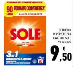 Sole - Detersivo In Polvere Per Lavatrice
