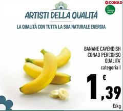 Conad - Banane Cavendish Percorso Qualita