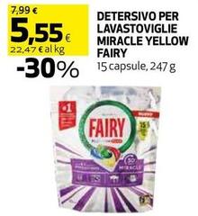Fairy - Detersivo Per Lavastoviglie Miracle Yellow