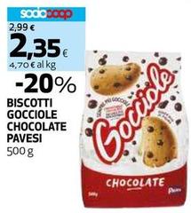 Pavesi - Biscotti Gocciole Chocolate