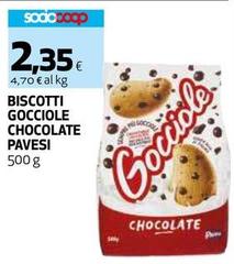 Pavesi - Biscotti Gocciole Chocolate