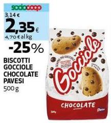Pavesi - Biscotti Gocciole Chocolate