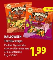 Halloween - Tortilla Wraps