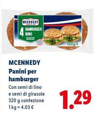 Mcennedy - Panini Per Hamburger