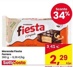Ferrero - Merenda Fiesta