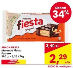 Ferrero - Snack Fiesta Merenda Fiesta