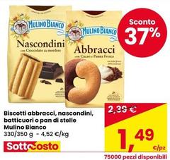 Mulino Bianco - Biscotti Abbracci, Nascondini, Batticuori O Pan Di Stelle