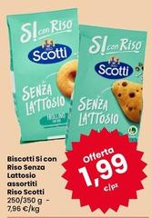 Scotti - Biscotti Si Con Riso Senza Lattosio