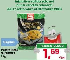 S budget - Patate Fritte