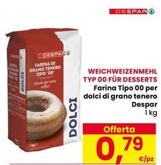 Despar - Farina Tipo 00 Per Dolci Di Grano Tenero
