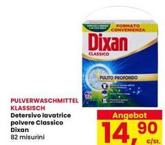 Dixan - Detersivo Lavatrice Polvere Classico