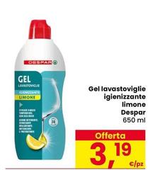 Despar - Gel Lavastoviglie Igienizzante Limone