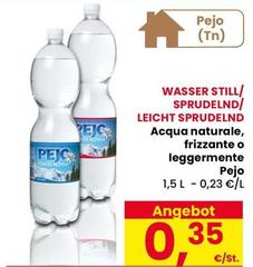 Pejo - Wasser Still/Sprudelnd/Leichat