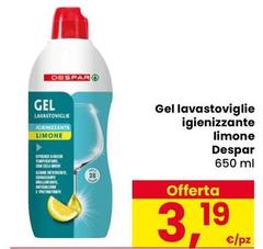 Despar - Gel Lavastoviglie Igienizzante Limone