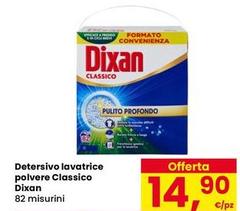 Dixan - Detersivo Lavatrice Polvere Classico