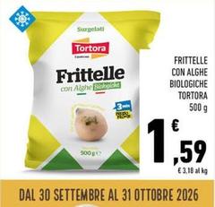 Tortora - Frittelle Con Alghe Biologiche