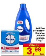 Napisan - Additivo Per Bucato Liquido O Polvere