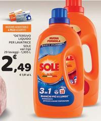 Sole - Detersivo Liquido Per Lavatrice