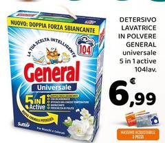 General - Detersivo Lavatrice In Polvere