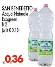 San Benedetto - Acqua Naturale Ecogreen