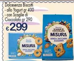 Misura - Biscotti Allo Yogurt