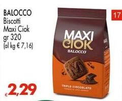 Balocco - Biscotti Maxi Ciok