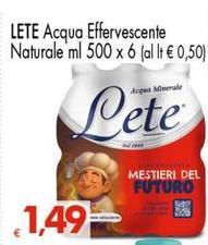 Lete - Acqua Effervescente Naturale