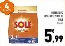 Sole - Detersivo Lavatrice Polvere