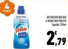 Bio Presto - Detersivo Bucato A Mano