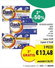 Dash - Detersivo Lavatrice Power