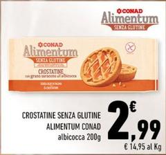 Conad - Crostatine Senza Glutine Alimentum