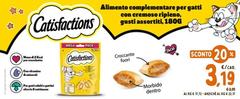 Catisfactions - Alimento Complementare Per Gatti Con Cremoso Ripieno