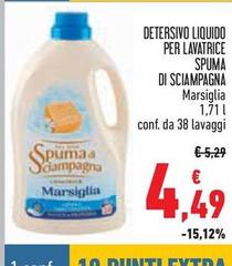 Spuma di Sciampagna - Detersivo Liquido Per Lavatrice