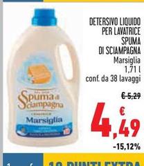 Spuma di Sciampagna - Detersivo Liquido Per Lavatrice