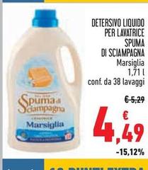 Spuma di Sciampagna - Detersivo Liquido Per Lavatrice