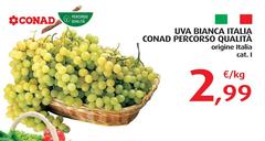 Conad - Uva Bianca Italia Percorso Qualità