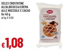 Selex - Crostatine All'albicocca/Crema Alle Nocciole E Cacao