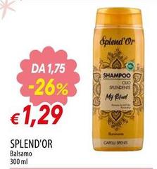 Splend'Or - Balsamo