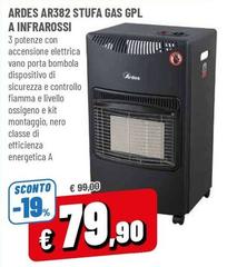 Ardes - Stufa Gas GPL A Infrarossi