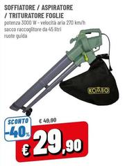 Guida - Soffiatore/Aspiratore/Trituratore Foglie