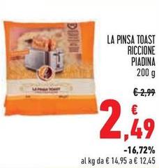 Pinsa - La  Toast Riccione Piadina